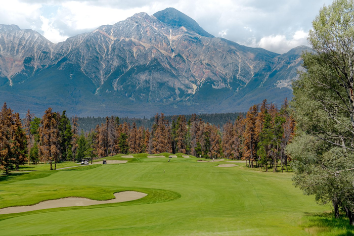 Fairmont Hole Golf Course Jasper Park Lodge Tourism Jasper